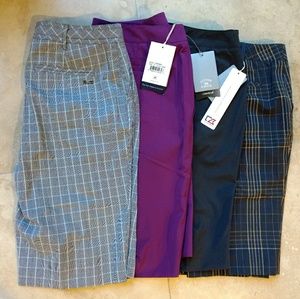 4 Pair of Cutter & Buck Golf & Walking Shorts!!